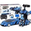 Lean Toys Nuotoliniu būdu valdomas automobilis-robotas 1:10 mėlynas su gestų kontrole