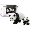 Lean Toys Figūrėlių rinkinys LeanToys panda su jaunikliu