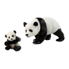 Lean Toys Figūrėlių rinkinys LeanToys panda su jaunikliu