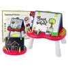 Lean Toys Piešimo lenta LeanToys 2in1, raudona