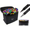 Lean Toys Dvipusiai alkoholio pagrindo flomasteriai Pro Touch, 60 vnt.