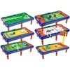 Lean Toys Stalo žaidimų rinkinys 6-in-1