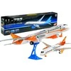 Lean Toys Didelis lėktuvas su stoveliu, 65 cm