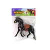 Lean Toys Figūrėlė žirgas Juodas Farm Velvet Horse
