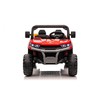 Lean Cars Dvivietis vaikiškas elektromobilis Farmer Truck, raudonas 4x4 300 W