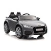 Lean Cars Vienvietis vaikiškas elektromobilis Audi TTRS, pilkas