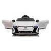 Lean Cars Vienvietis akumuliatorinis automobilis Audi E- Tron GT, baltas