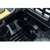 Lean Cars Vienvietis elektromobilis su priekaba Mercedes-Benz Axor XMX622, geltonas