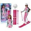 Lean Toys Lėlė Anlily slidininkė su priedais