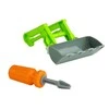 Lean Toys Traktorius su atvira priekaba 43 cm