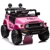 Lean Cars Akumuliatorinis automobilis vaikams Toyota FJ 4x4, rožinės spalvos