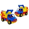 Wader Lean Toys „Auto ConsTruck“ šiukšliavežio guminiai ratai