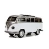 Autobusas su garso ir šviesos efektais Lean Toys, baltas