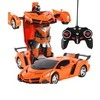 Auto Nuotoliu valdomas raudonas robotas transformatorius