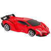 Lean Toys 2in1 Nuotolinio Valdymo Robotas Automobilis Raudonas
