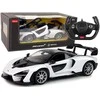 Nuotoliniu būdu valdomas automobilis R/C McLaren Senna Rastar 1:14, baltas