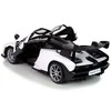Nuotoliniu būdu valdomas automobilis R/C McLaren Senna Rastar 1:14, baltas