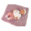 Lean Toys Lėlė kūdikis 46 cm su rožiniais drabužiais