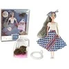 Lean Toys Lėlė Emily, 30 cm, su šviesiais plaukais ir mėlynomis akimis