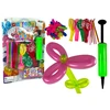 Lean Toys Balionų rinkinys su infliatoriumi