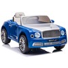 Lean Cars Vienvietis elektromobilis Bentley Mulsanne Lean Car, mėlynas