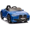 Lean Cars Vaikiškas elektrinis automobilis BMW i4 4x4 JE1009 mėlynas
