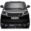 Dvivietis vaikiškas elektromobilis Lean Cars DK-RR998 Range Rover, juodas