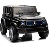 Lean Cars Akumuliatorinis automobilis vaikams Mercedes EQG 4x4, juodos spalvos