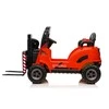 Lean Cars Vienvietis vaikiškas elektromobilis Forklift WH101, raudonas