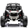 Lean Cars Baterijomis varomas vaikiškas automobilis Can-am DK-CA003 baltos spalvos
