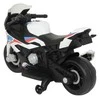 Elektromobilis vaikams Lean Cars BMW S1000RR 2156, baltas