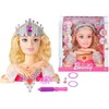 Lean Toys Lėlės galva šukuosenoms kurti