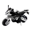 Lean Cars Akumuliatorinis motociklas vaikams BMW S1000RR, sidabrinės spalvos