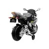 Lean Cars Akumuliatorinis motociklas vaikams BMW S1000RR, sidabrinės spalvos