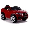 Lean Cars Vaikiškas elektrinis visureigis BMW X6M, nudažytas raudonai