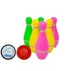 Lean Toys Boulingo rinkinys su šviesom