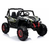 Lean Cars Dvivietis vaikiškas elektromobilis Buggy XMX603, juoda/žalia