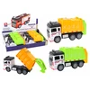 Žaislinis šiukšliavežės automobilis Lean Toys, 13x7x5 cm, 1 vnt