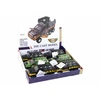 Žaislinis karinis automobilis su patranka viduje Lean Toys, 18x7x9,5 cm, 1 vnt