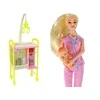 Lean Toys Lėlės rinkinys Daktarė