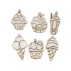 Lean Cars CREAM Kūrybinis rinkinys Stained Glass Window Fusing Paint Ice Kreminis Sweets 3D