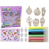 Lean Cars CREAM Kūrybinis rinkinys Stained Glass Window Fusing Paint Ice Kreminis Sweets 3D