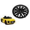 Lean Cars Juodas ratlankio dangtelis Audi R8 modeliui
