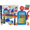 Lean Toys Žaislinis degalinės rinkinys LeanToys