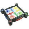 Lean Toys Stalo žaidimų rinkinys 7in1 su šachmatais, šaškėmis ir backgammon