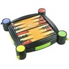 Lean Toys Stalo žaidimų rinkinys 7in1 su šachmatais, šaškėmis ir backgammon