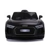 Lean Cars Didelis Audi R8 elektrinis važiuojamasis automobilis JJ2198 juodas
