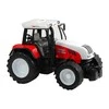 Lean Toys Didelis traktorius su priekaba Žemės ūkio mašina 65 cm