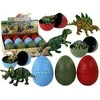 Lean Toys Lean Dinozauro figūrėlės kiaušinis 3 spa