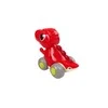 Lean Toys Dinozauras ant ratų Hola T-Rex, raudonas